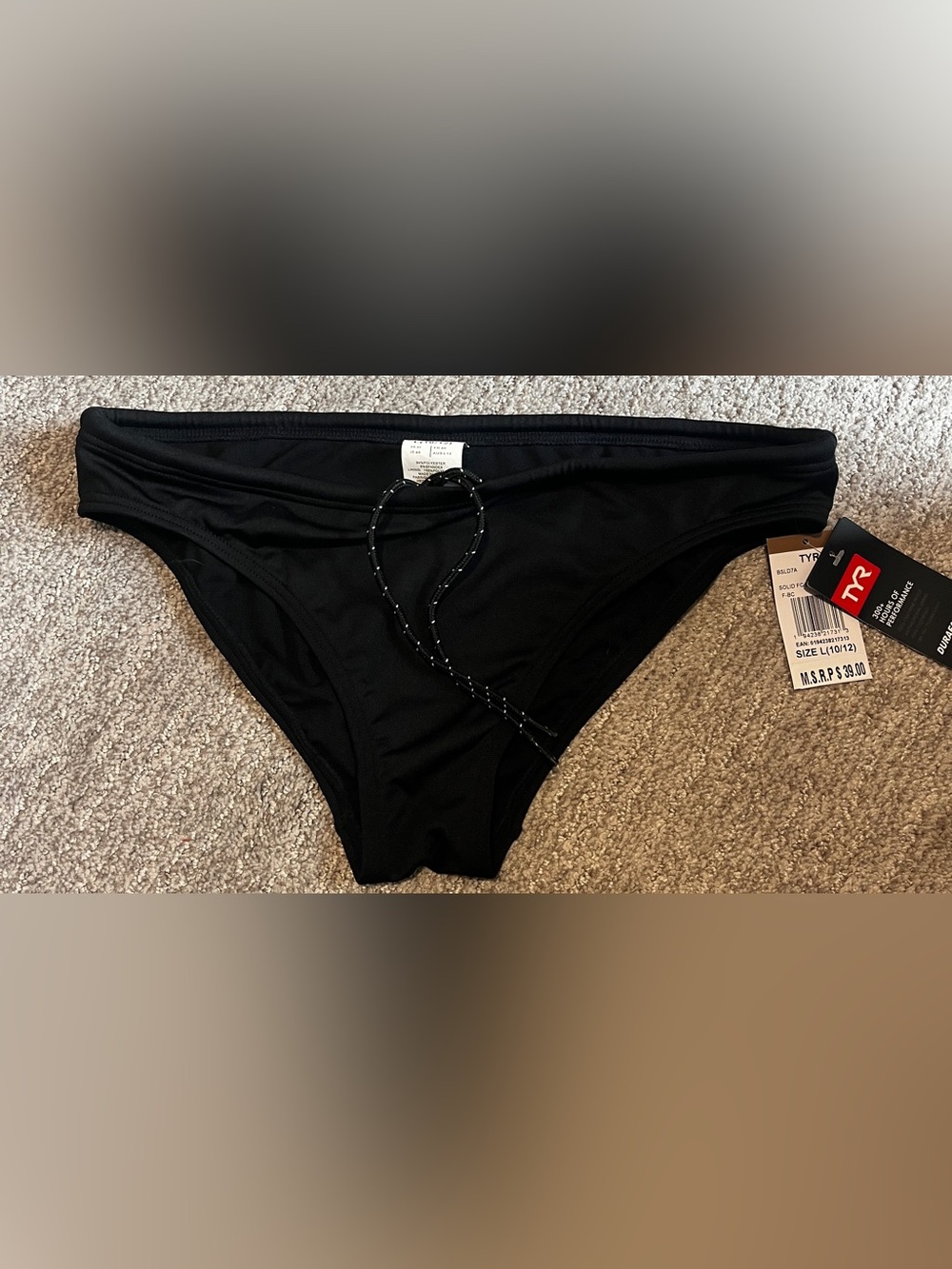 TYR Women's Durafast Elite Classic Full Coverage Bikini Bottom, 1198/11-2 - Picture 5 of 7